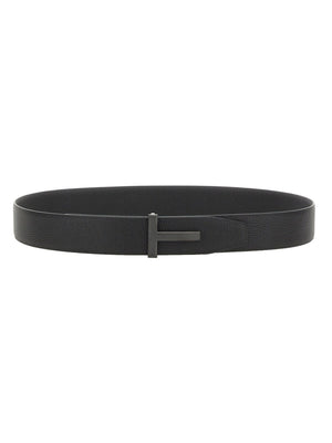 TOM FORD Reversible Leather Belt - 4 CM