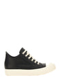 RICK OWENS Luxury Leather Sneakers for Women - Fall/Winter 2024