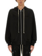 RICK OWENS Stylish Jacket with Zip - Size L