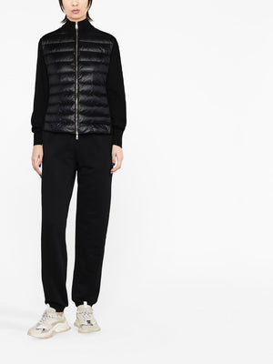 MONCLER Women's Regular Fit Cardigan with Padded Nylon