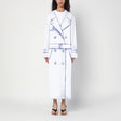 MOSCHINO COUTURE Trench Print Trompe L'Il Dress - SS25 Collection