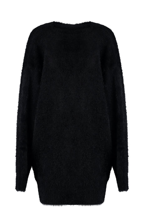 PHILOSOPHY DI LORENZO SERAFINI Embellished Oversized Knit Maxi-Cardigan