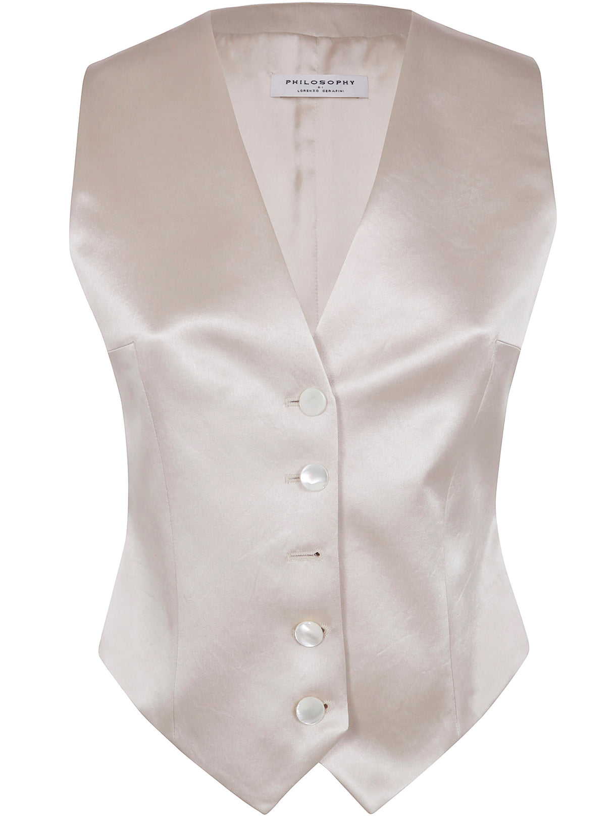 PHILOSOPHY DI LORENZO SERAFINI Classic Waistcoat for Women