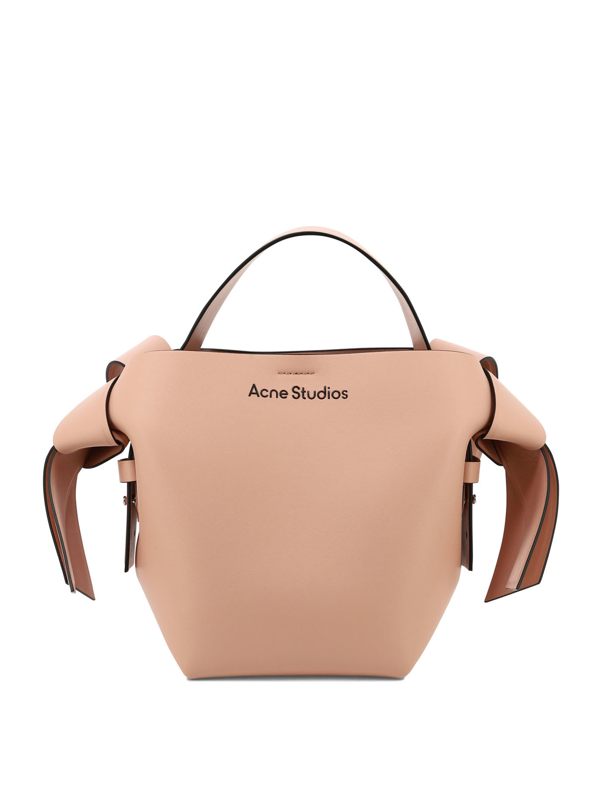 ACNE STUDIOS Mini Smooth Grain Leather Handbag with Adjustable Strap