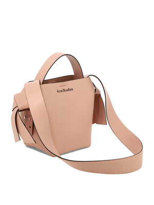 ACNE STUDIOS Mini Smooth Grain Leather Handbag with Adjustable Strap