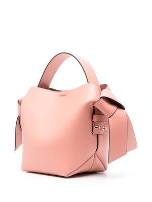 ACNE STUDIOS Mini Smooth Grain Leather Handbag with Adjustable Strap