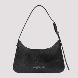 ACNE STUDIOS Mini Micro Crackle Hobo Handbag