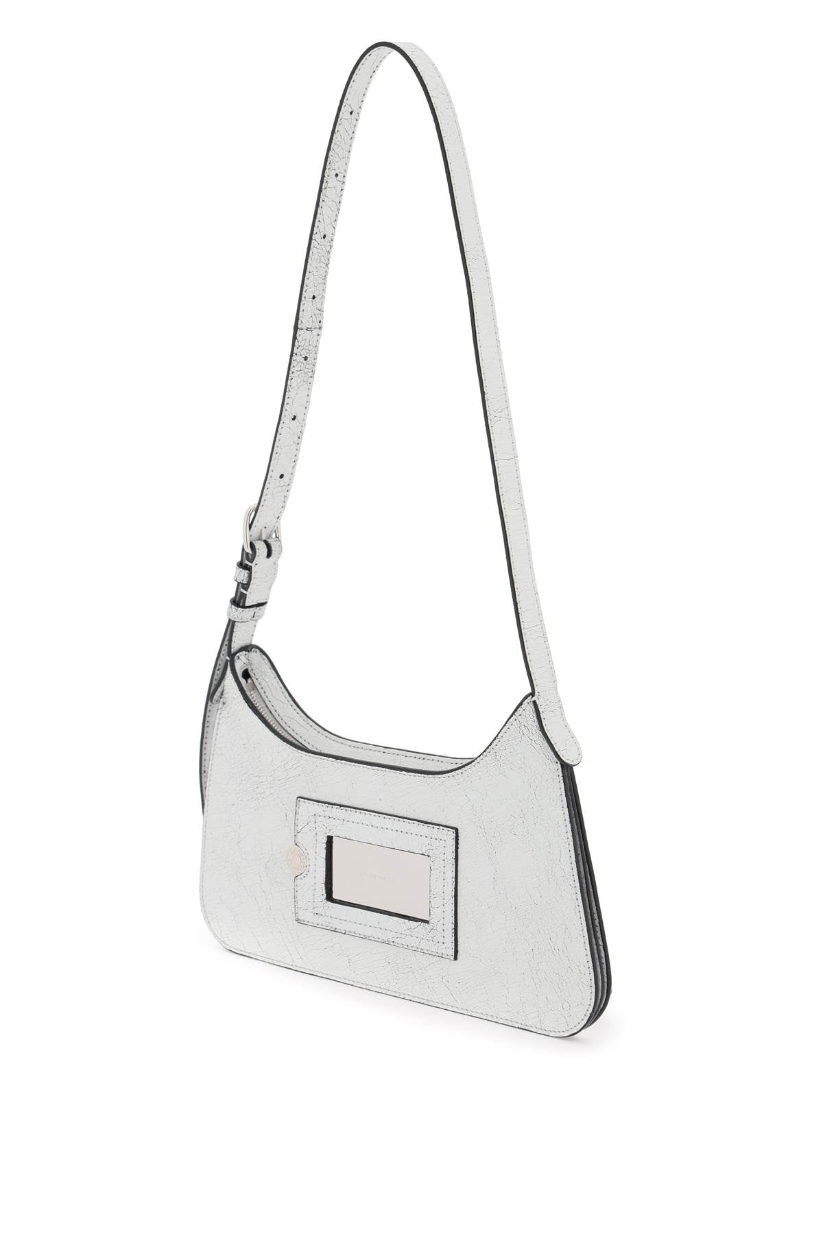 ACNE STUDIOS Mini Crackle Hobo Handbag