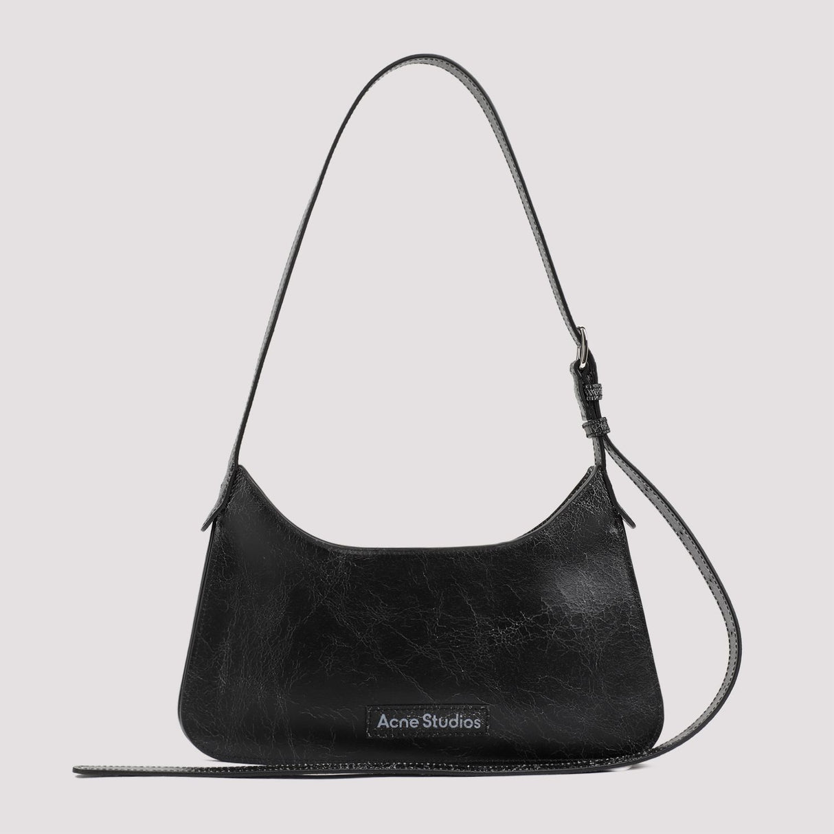 ACNE STUDIOS Stylish Black Leather Handbag for the Modern Woman