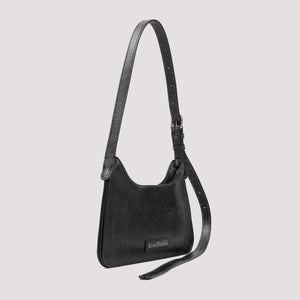 ACNE STUDIOS Mini Crackle Hobo Handbag