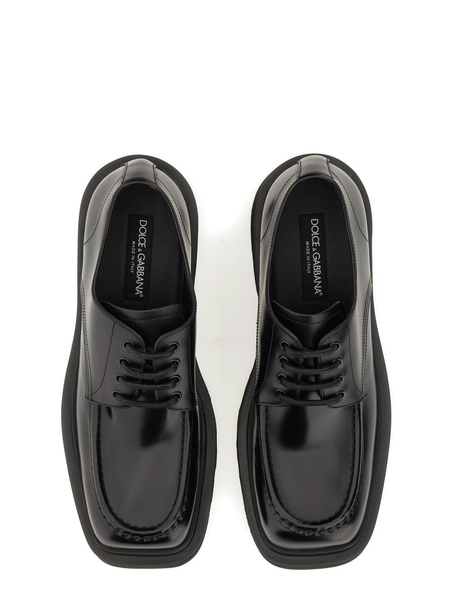 DOLCE & GABBANA Hi-Trekking Derby Dress Shoes for Men