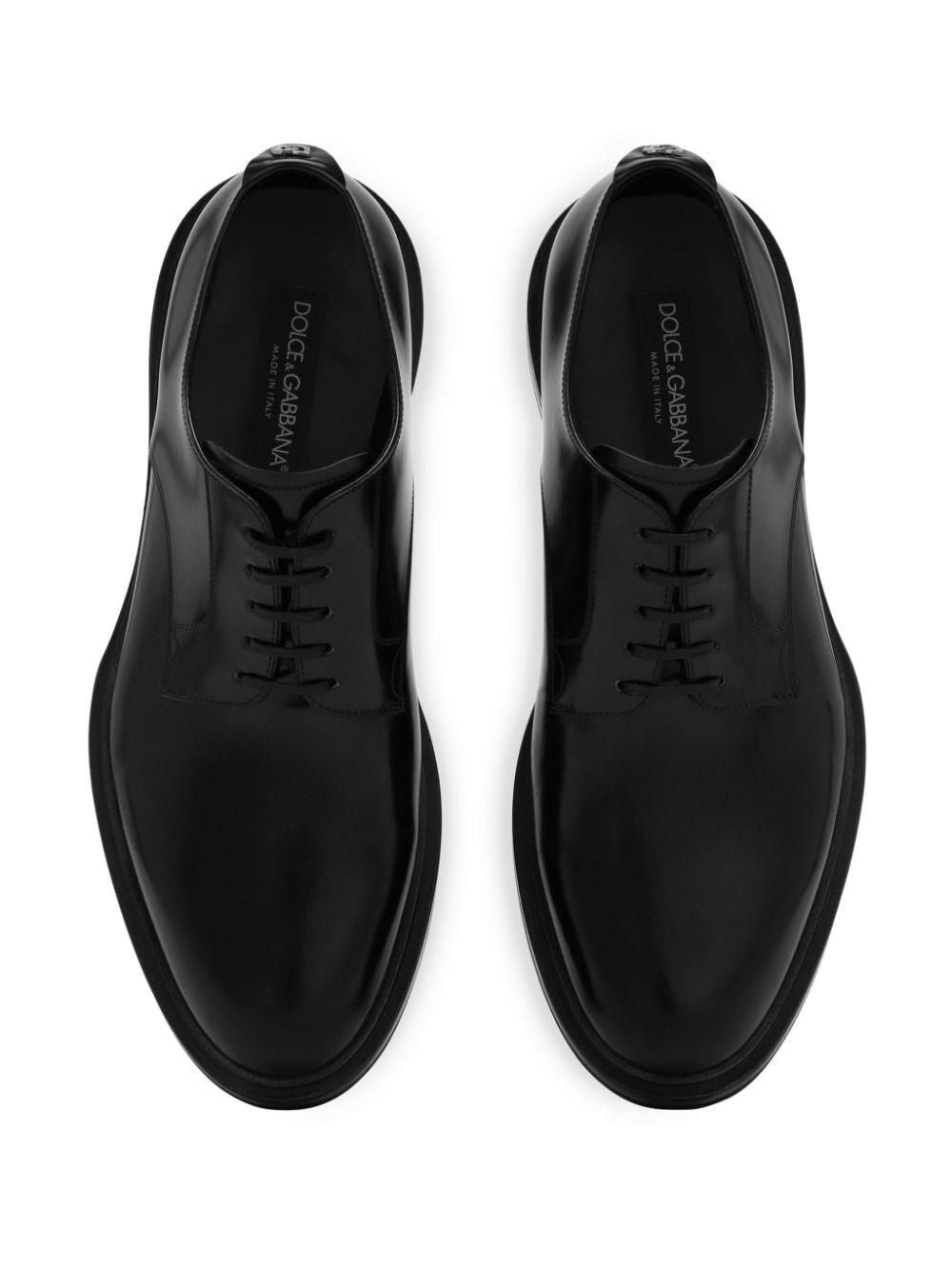 DOLCE & GABBANA Sophisticated Derby Dress Shoes for Men