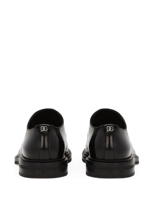 DOLCE & GABBANA Sophisticated Derby Dress Shoes for Men