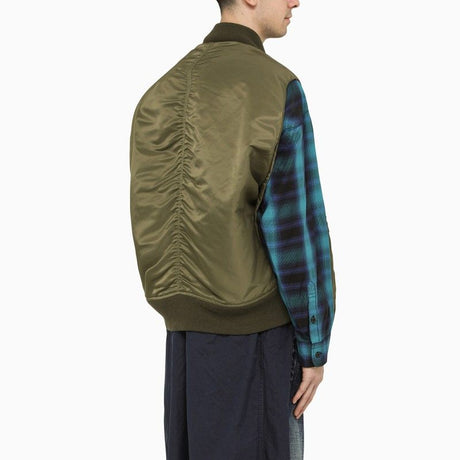 MAISON MIHARA YASUHIRO	 Hollowed-Out Bomber Jacket