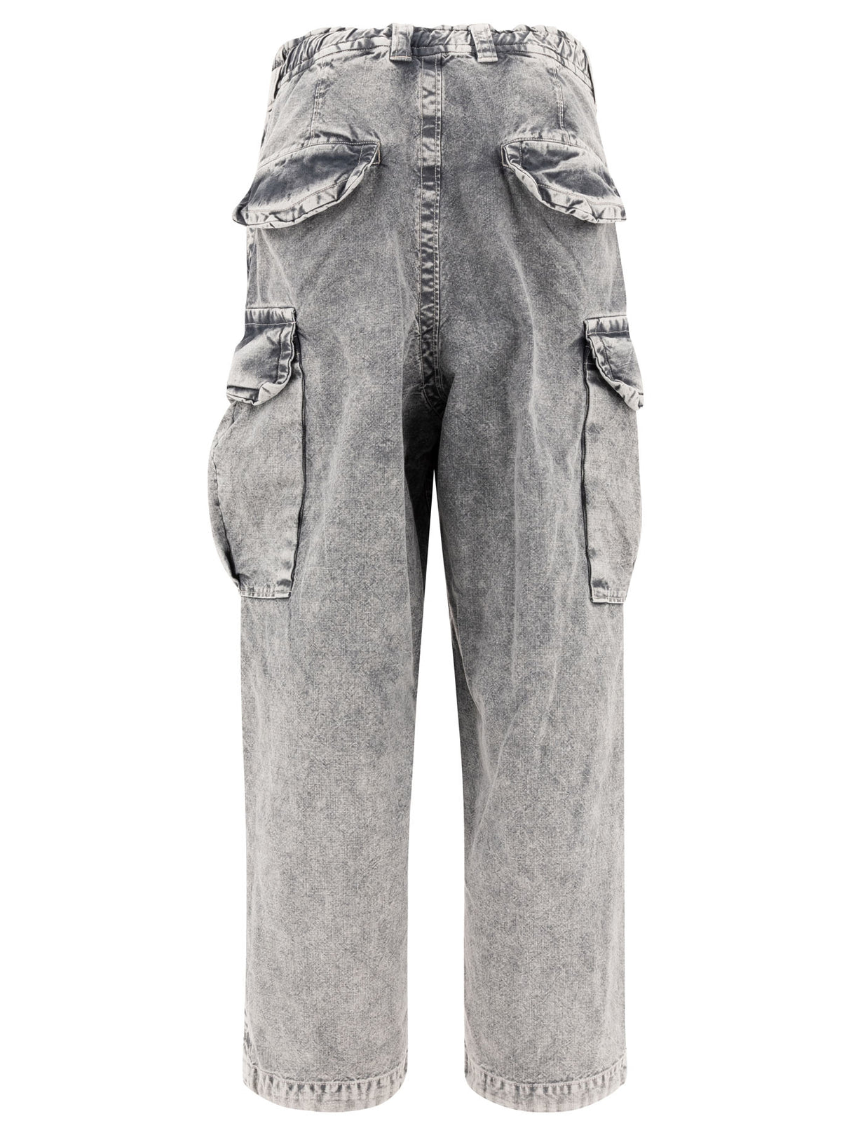 MAISON MIHARA YASUHIRO	 High Rise Relaxed Fit Cargo Jeans