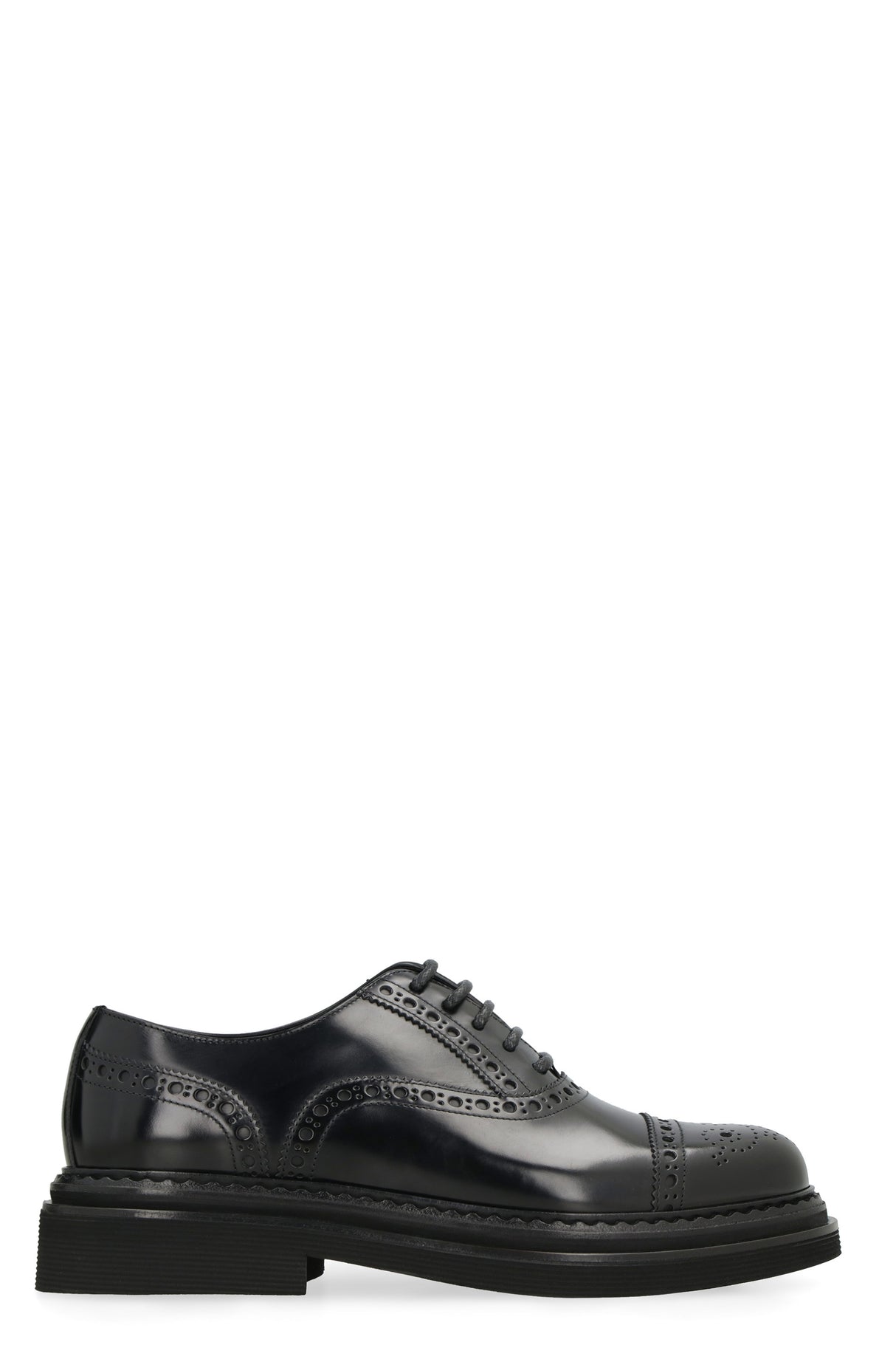 DOLCE & GABBANA Brushed Calfskin Oxford Shoes for Men