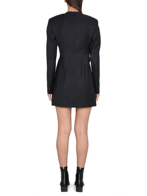 ACNE STUDIOS Wool Dress with Round Neckline for Women