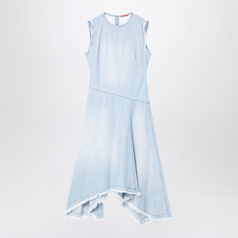 ACNE STUDIOS Asymmetric Denim Mini Dress