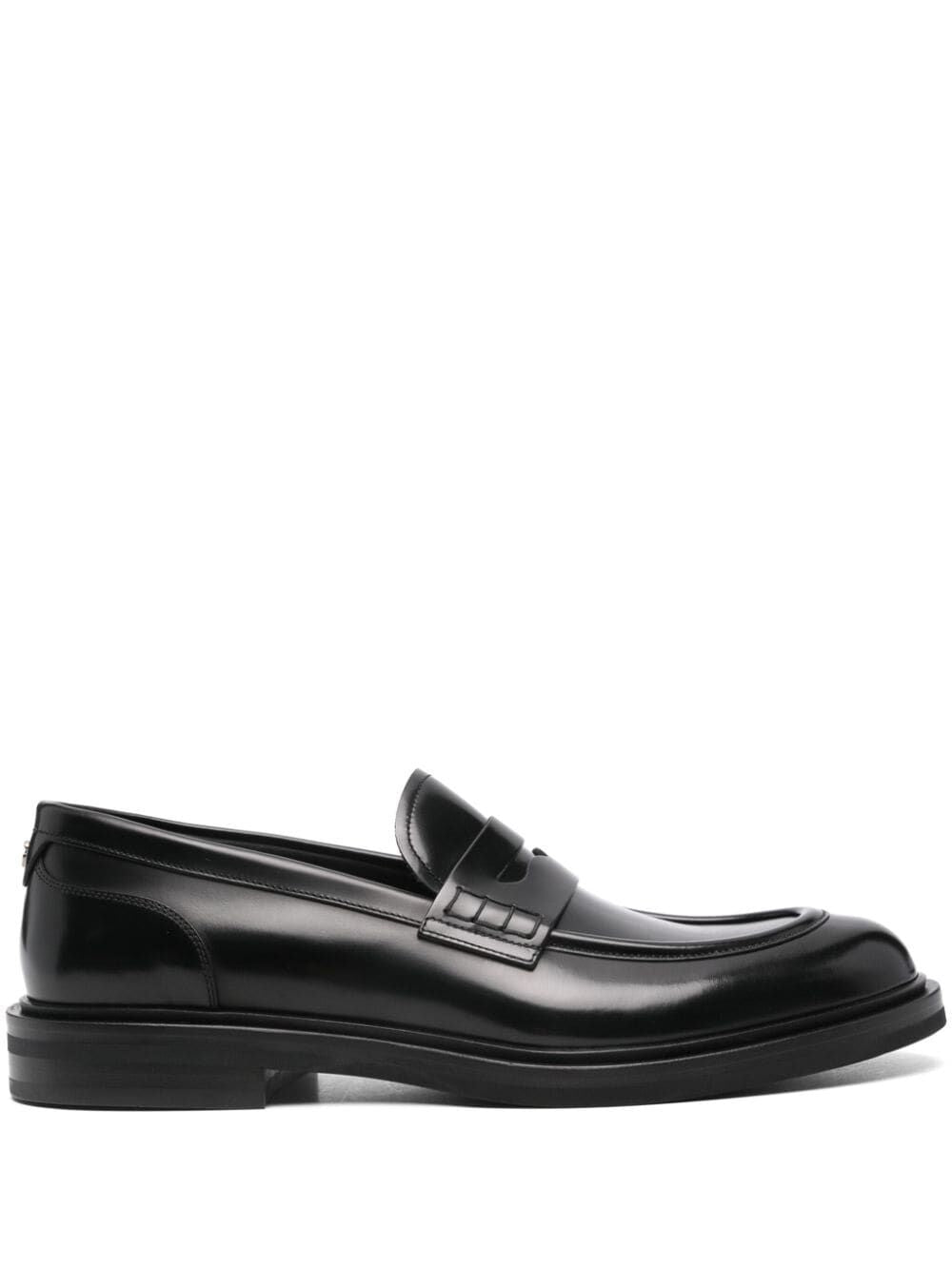 DOLCE & GABBANA Brushed Leather Loafers for Men - Fall/Winter 2024