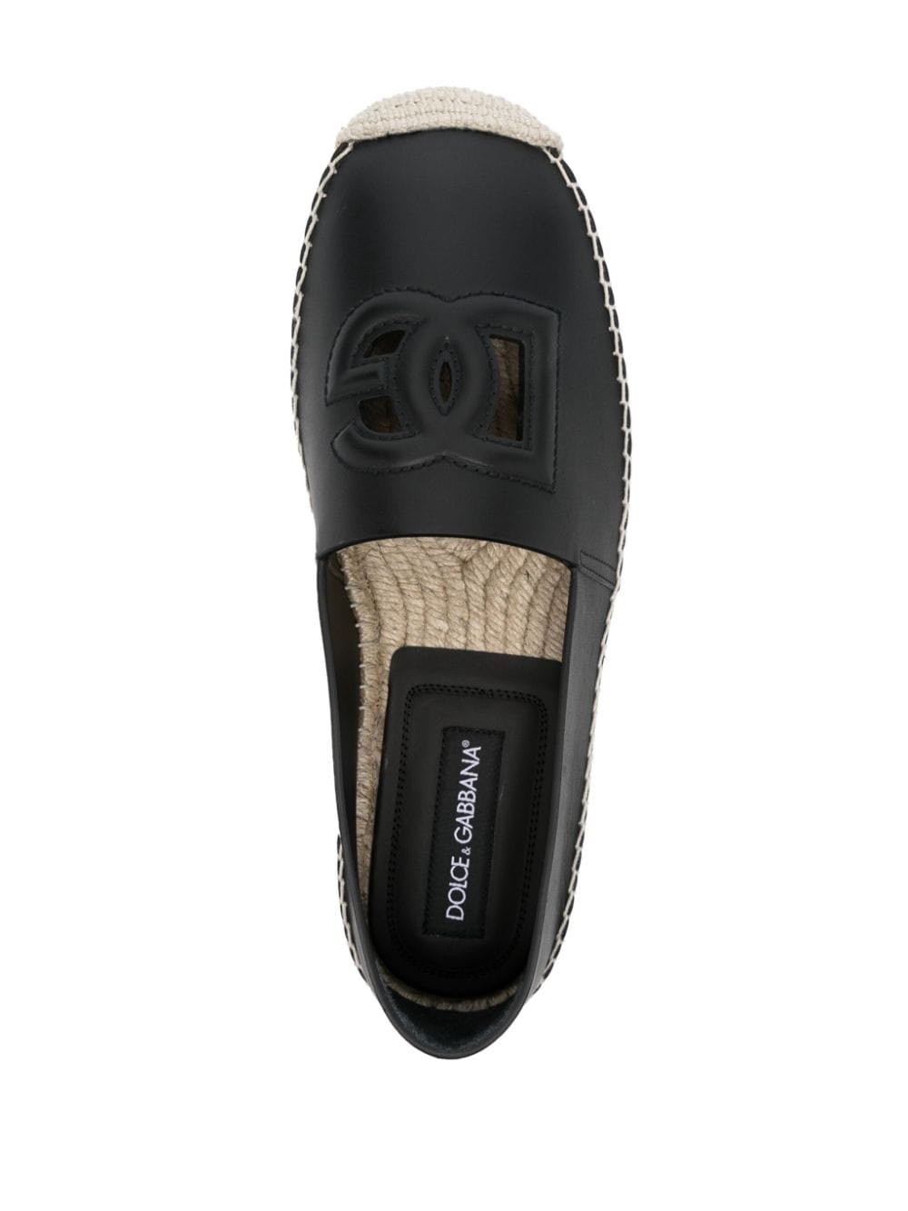 DOLCE & GABBANA Men's Logo Espadrille Sandals