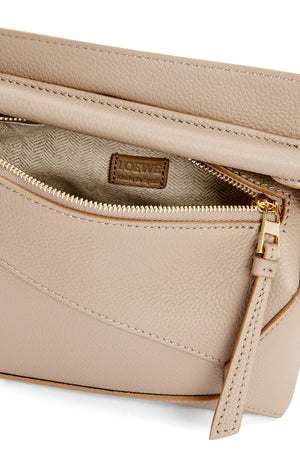 LOEWE Mini Puzzle Edge Leather Handbag