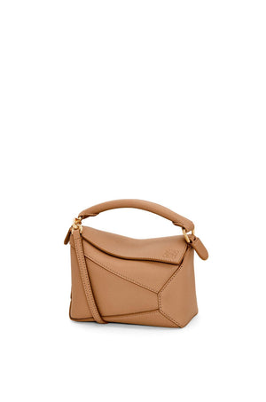 LOEWE Mini Puzzle Edge Leather Handbag