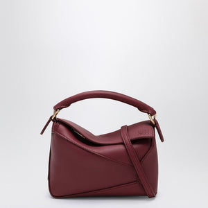 LOEWE Mini Calfskin Leather Shoulder Handbag