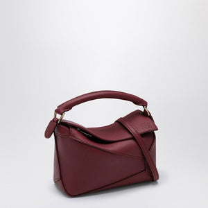 LOEWE Mini Calfskin Leather Shoulder Handbag