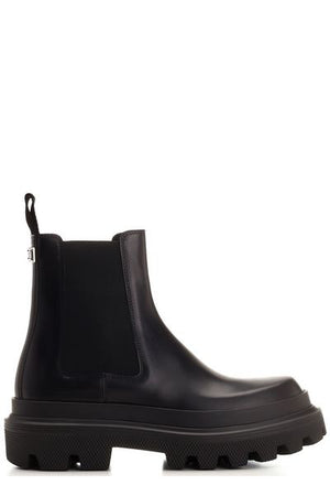 DOLCE & GABBANA Premium Leather Chelsea Boots - FW23