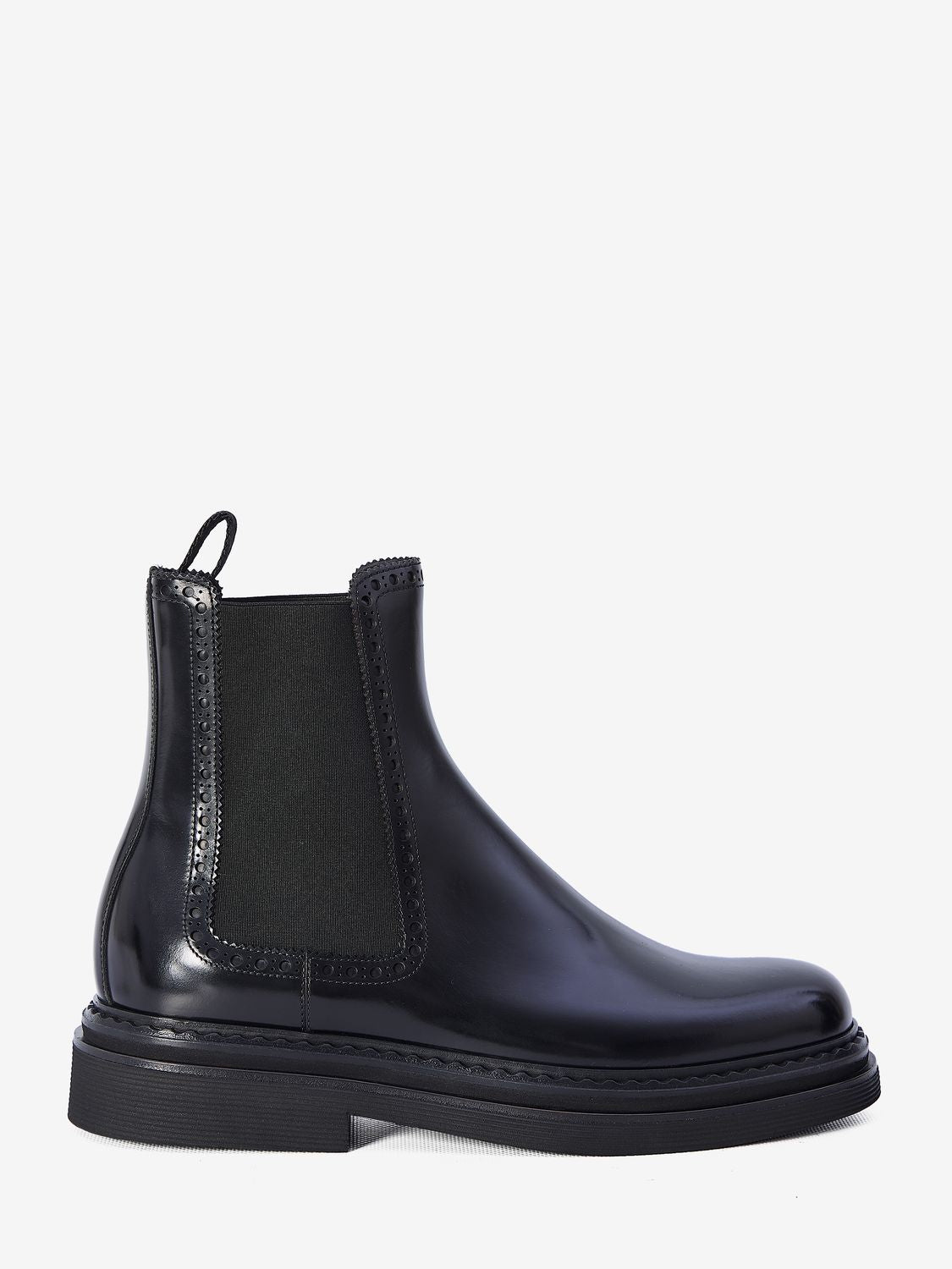 DOLCE & GABBANA Classic Chelsea Boots for Men - FW24 Collection