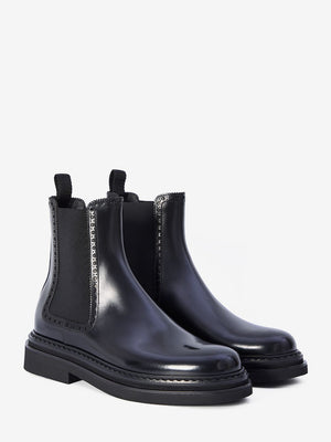 DOLCE & GABBANA Classic Chelsea Boots for Men - FW24 Collection