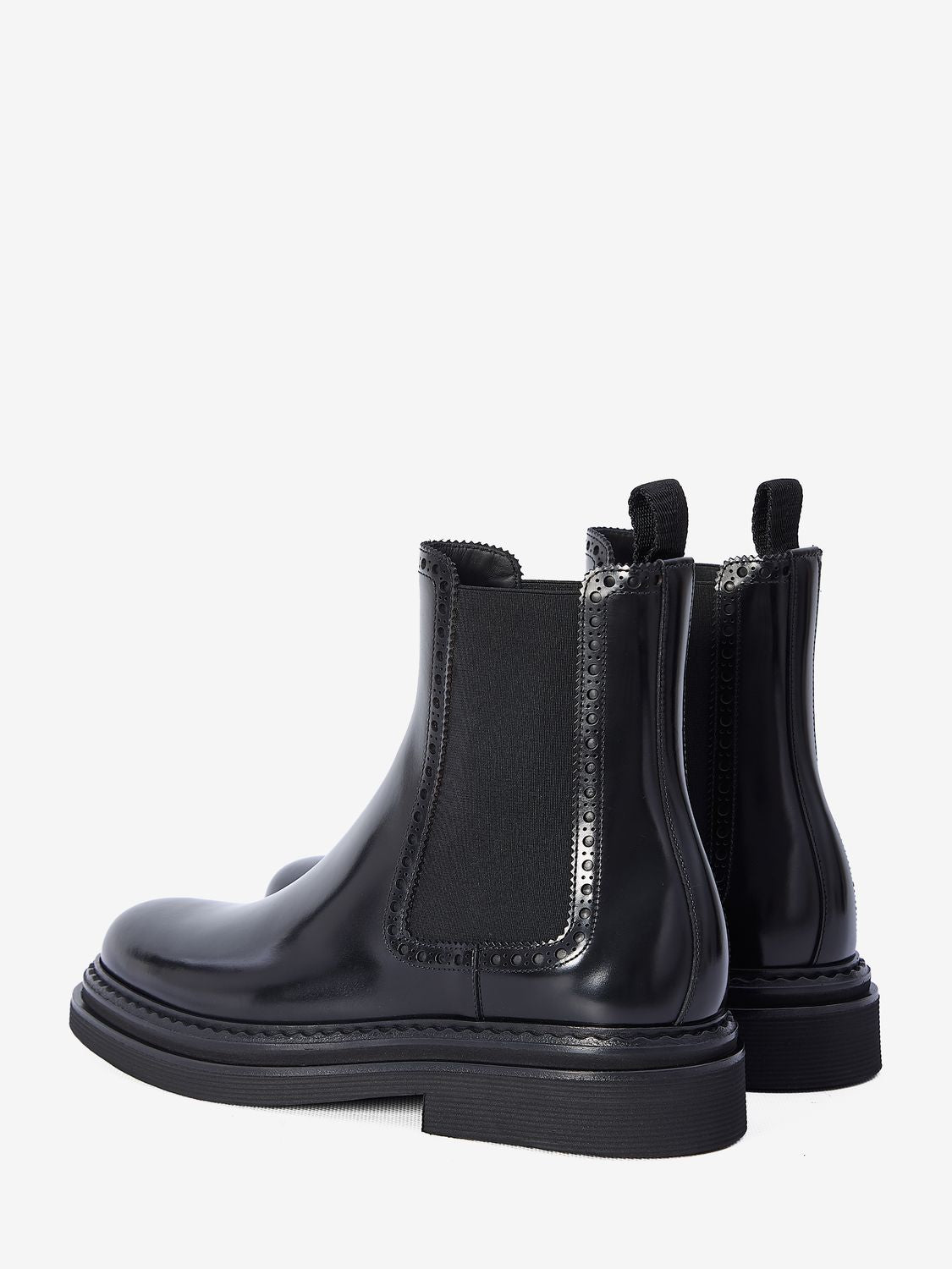 DOLCE & GABBANA Classic Chelsea Boots for Men - FW24 Collection