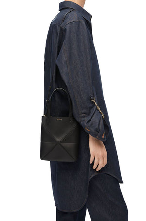 LOEWE Mini Puzzle Fold Tote Handbag