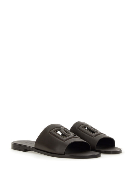 DOLCE & GABBANA Classic Logo Sandals for Men