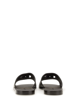 DOLCE & GABBANA Classic Logo Sandals for Men