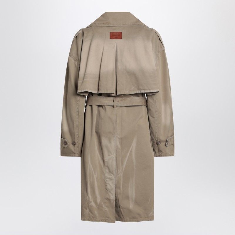 ACNE STUDIOS Belted Cotton Twill Jacket