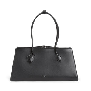 ALAIA Le Teckel Grained Leather Tote Handbag - 41cm x 21cm x 8cm