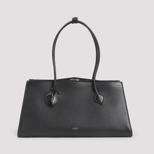 ALAIA Le Teckel Grained Leather Tote Handbag - 41cm x 21cm x 8cm