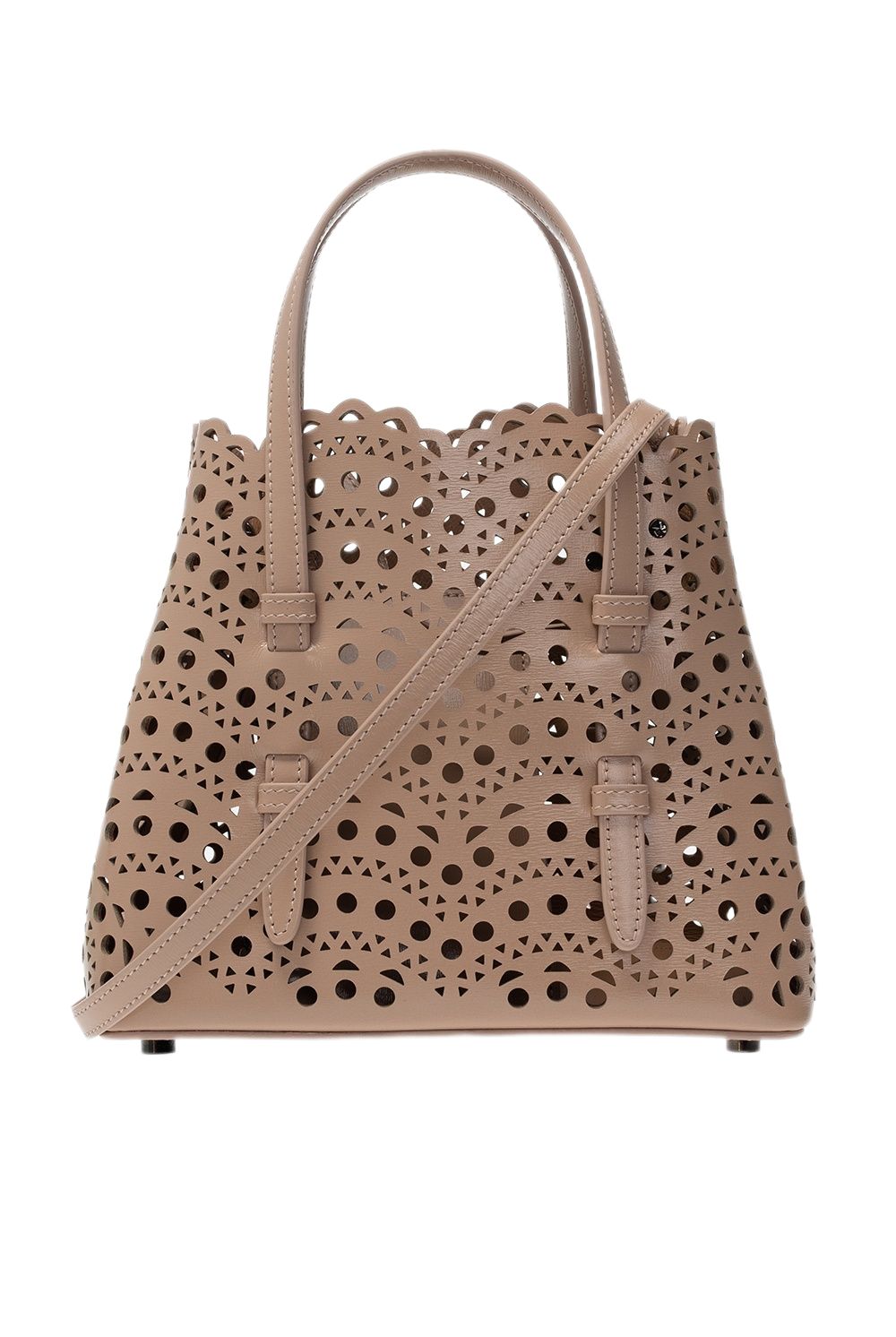 ALAIA Mini Handbag in Vienne Wave Calfskin