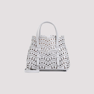 ALAIA Mini Handbag in Vienne Wave Calfskin