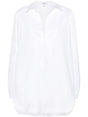 ALAIA Chic Poplin Mini Shirt Dress for Women