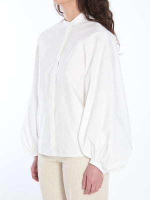 ALAIA Balloon Sleeve Shirt in Size 38