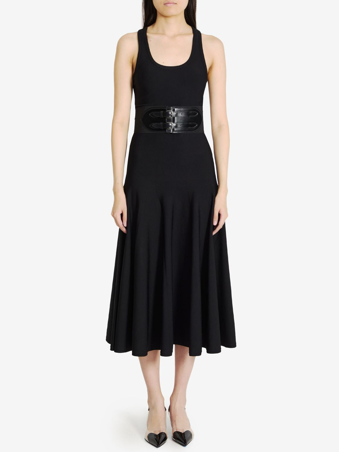 ALAIA Chic Mini Dress with Belt for Women