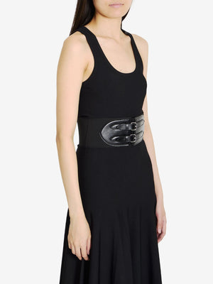 ALAIA Chic Mini Dress with Belt for Women