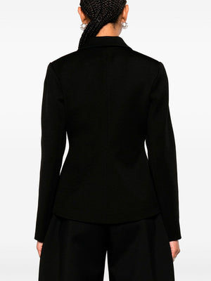 ALAIA Double Breasted Gabardine Blazer