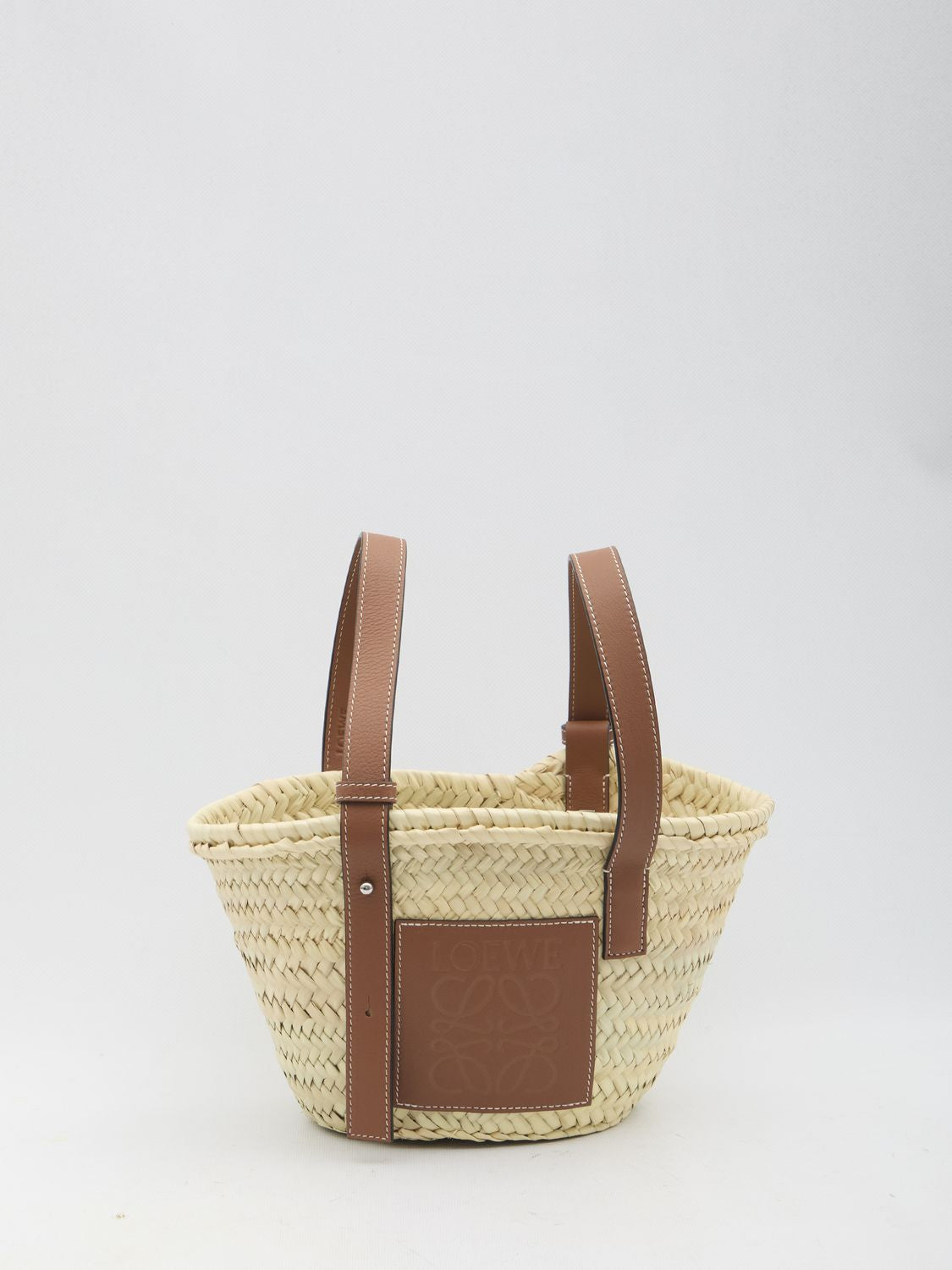 LOEWE Mini Woven Palm Leaf Bag