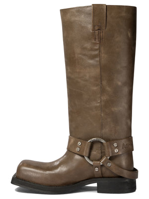 ACNE STUDIOS Chic Leather Boots with Buckle