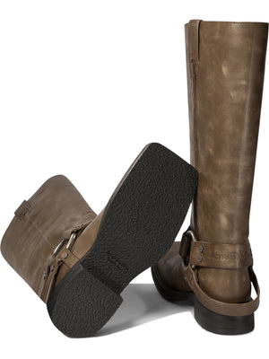 ACNE STUDIOS Chic Leather Boots with Buckle