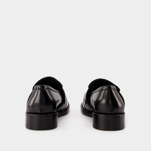 ACNE STUDIOS Brushed Leather Loafers for Women