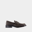 ACNE STUDIOS Moccasin Sludge Mini Shoes for Women